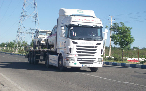 r420.highline.ir36.kafi_.mammut.helalahmar1 Iran Wirtschaft: LKW und Bus-Produktion