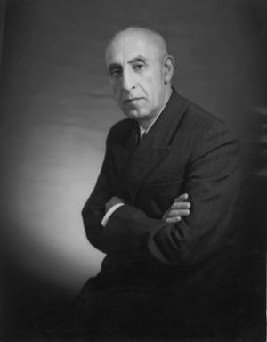 Mossadeghmohammad Iran Sanktionen: gestürzter Premierminister Mohammed Mossadegh