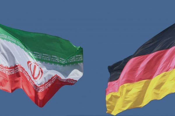 Iran Wirtschaft: iranische und deutsche Fahne