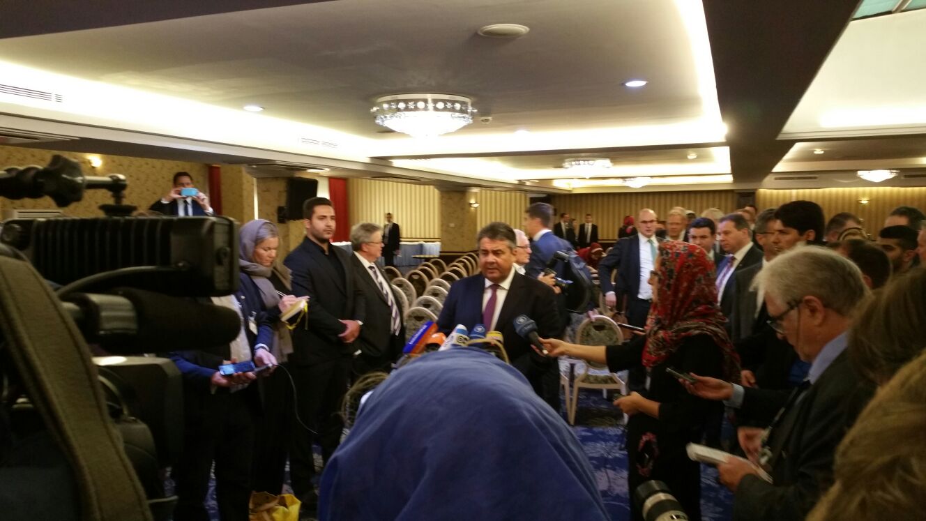 Sigmar Gabriel in Teheran