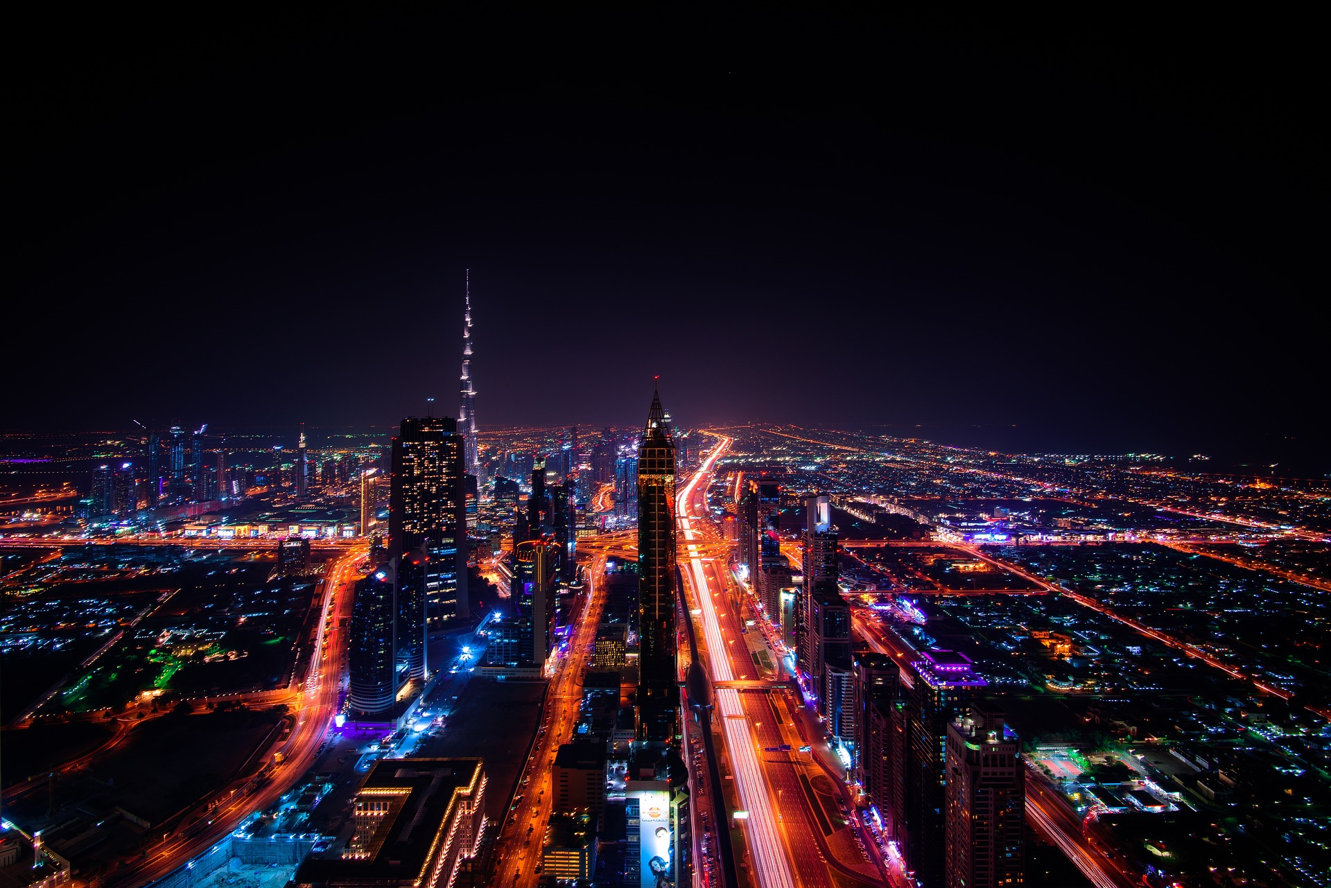 Dubai night Dubai night